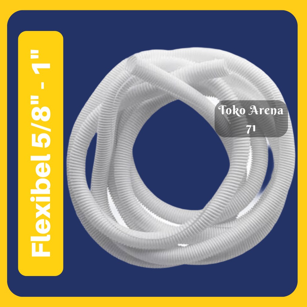 (1 METER) Selang Spiral / Selang Fleksibel / Selang Ac Pembuangan Selang Air Ac Fleksibel / Selang A