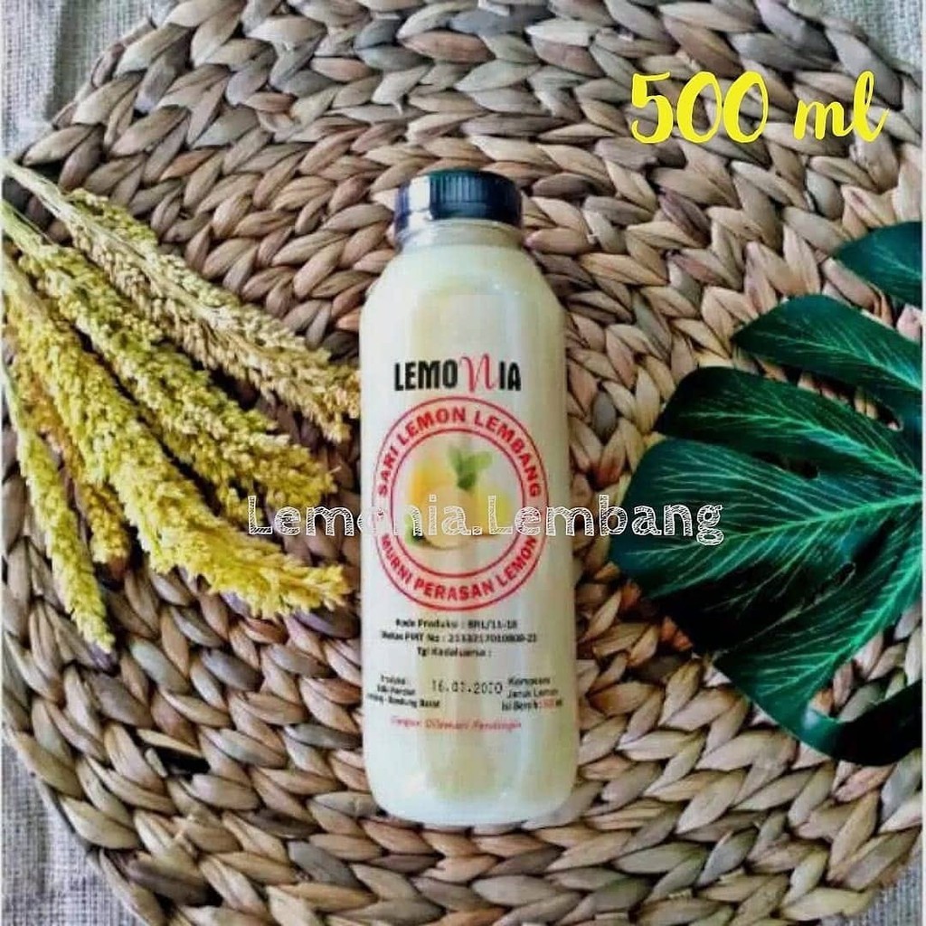 

[BISA COD] Sari Lemon Peras_Lemonia Lembang_500ml Tanpa Campuran