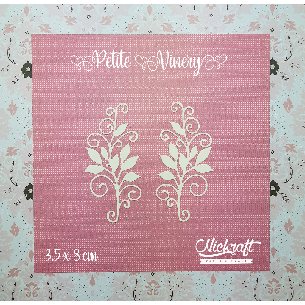 

PETITE VINERY - Bahan Scrapbook Mahar / Daun Kertas