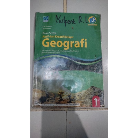 Preloved Buku Geografi Kelas 10