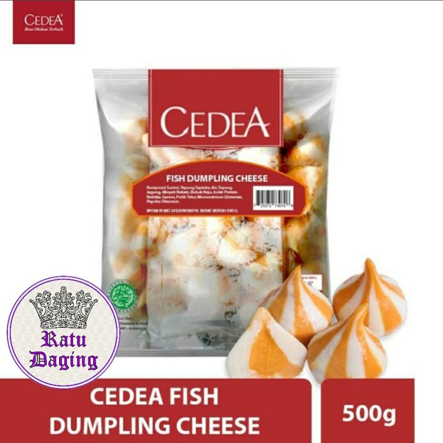 

Cedea Dumpling Cheese / Bola Udang Isi Keju 500gr