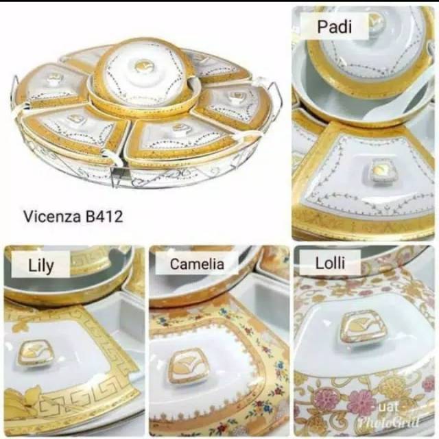 Prasmanan wadah saji Vicenza B412 Jumbo