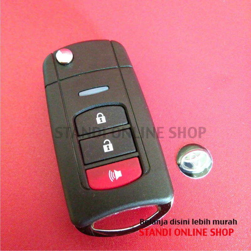 Casing Kunci Lipat Flip Key Rumah Kunci Toyota New Rush Terios