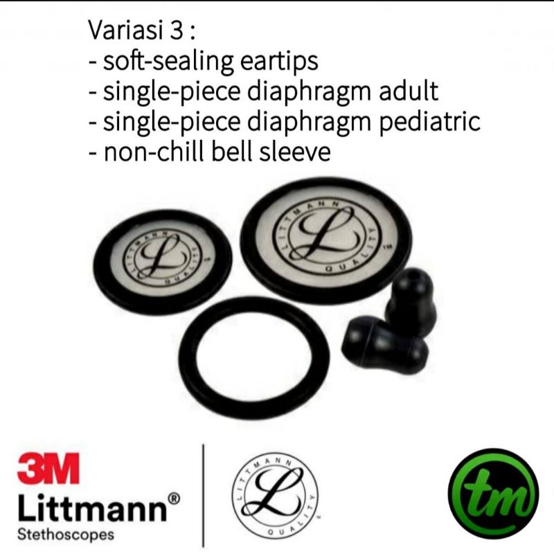 Suku Cadang Ring Membran Littmann Classic II 2 dan Classic III 3 Sparepart Rim Membran Dewasa