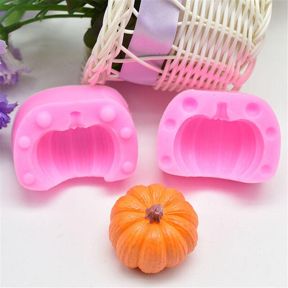 R-flower 3D Pumpkin Mold Pastry Dekorasi Sugarcraft Handmade Cetakan Kue