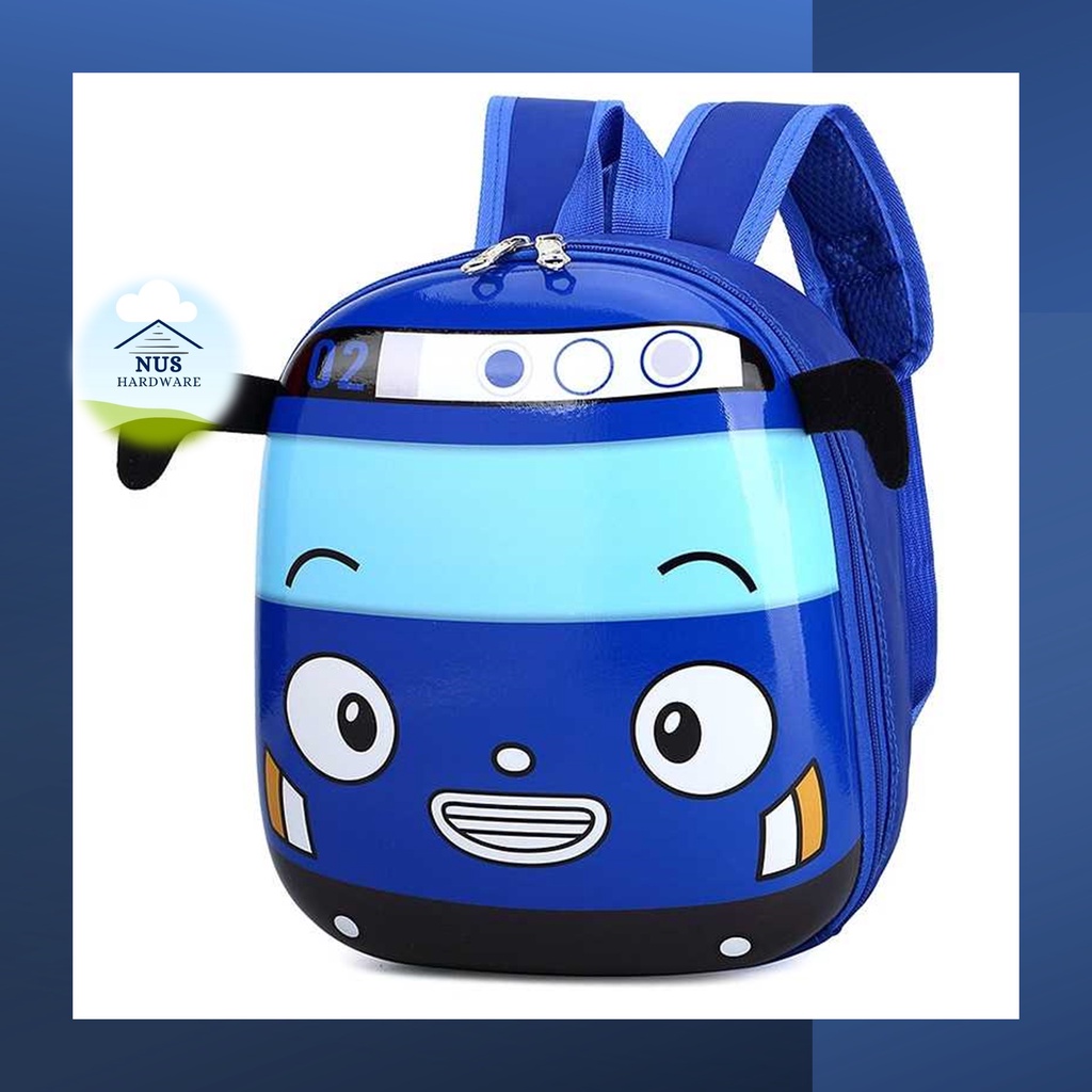 Tas Ransel Sekolah Anak Backpack Model Bus Tayo