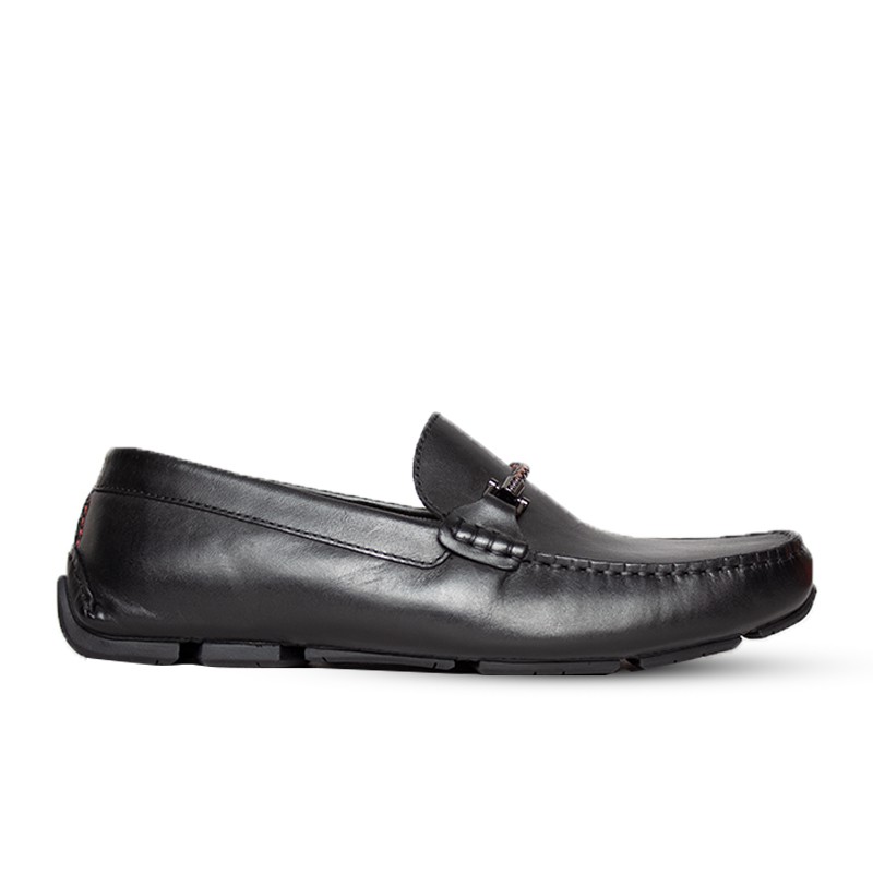 Gino Mariani Benigno Black Sepatu Casual Pria
