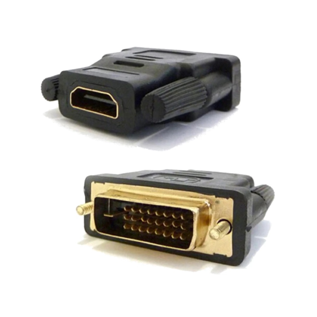 241H | CONNECTOR DVI 24+1 MALE TO HDTV STANDART FEMALE BEST (WHITE / BLACK / BROWN / BLUE)