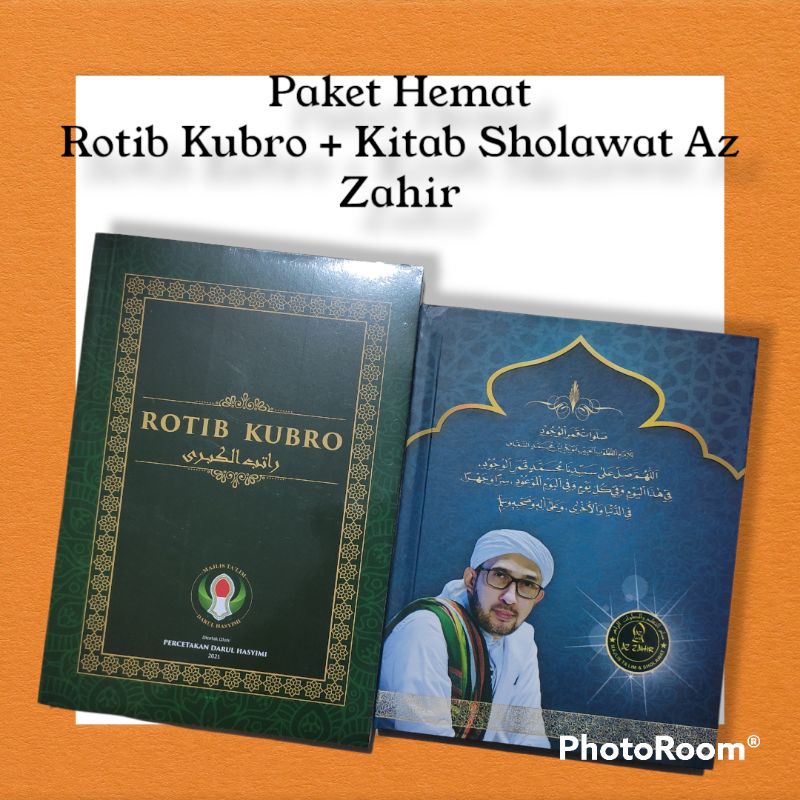 Buku Rotib Kubro + Kitab Sholawat Az Zahir Terbaru