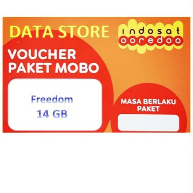Jual Voucher Indosat Freedom 14 GB