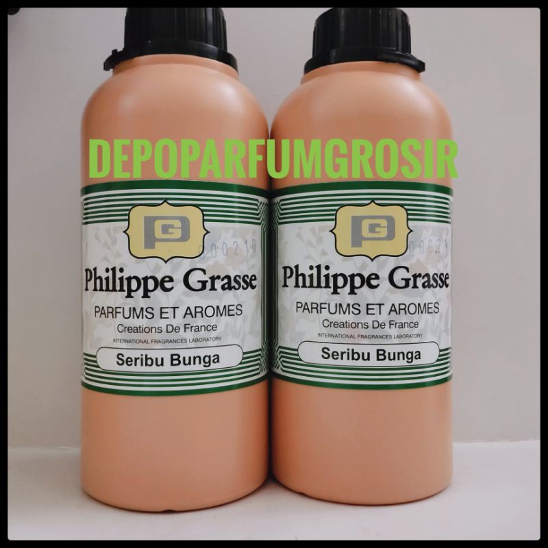 BIBIT PARFUM MURNI SERIBU BUNGA/ 1000 BUNGA BY PHILIPPE GRASSE 500 ML segel
