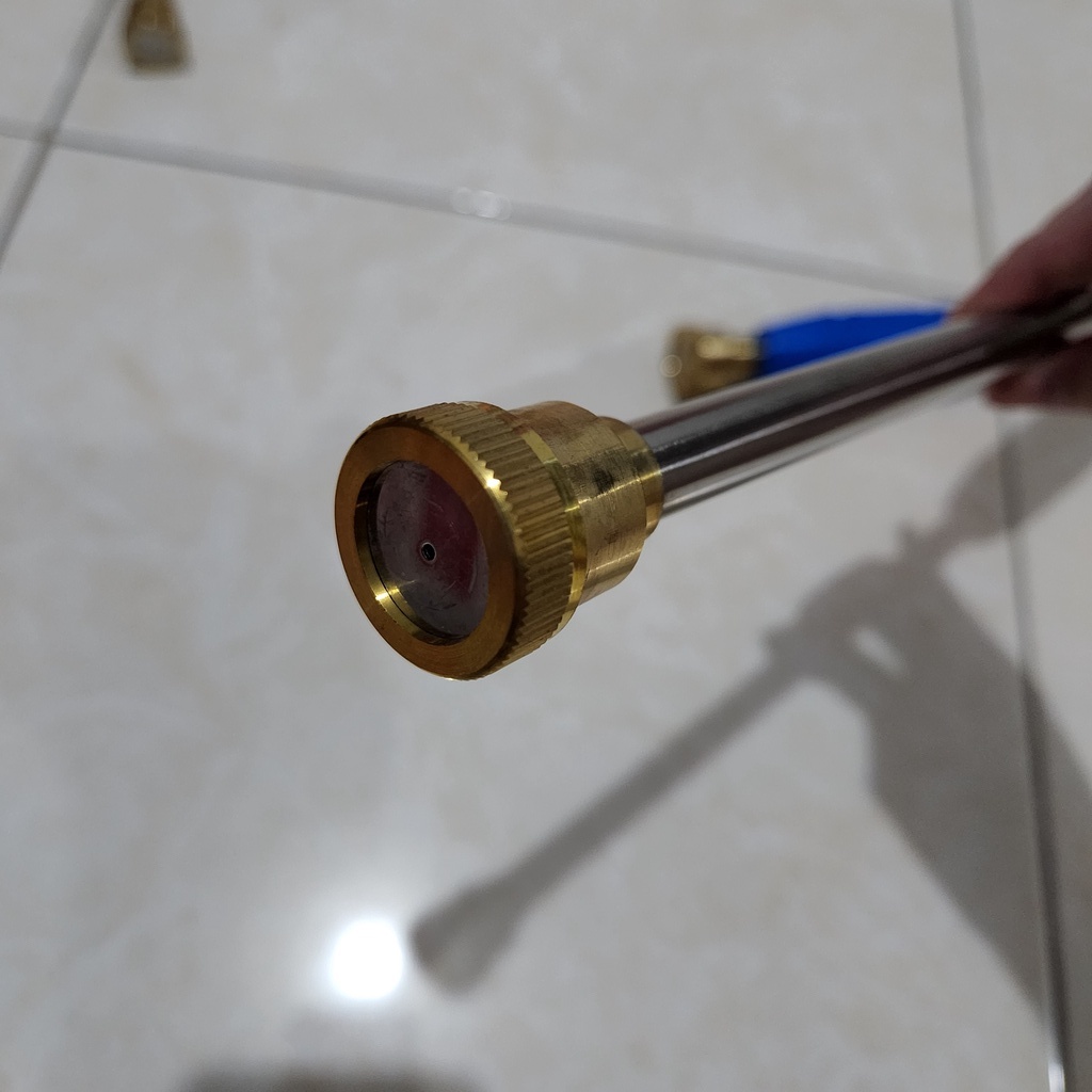 Stik Sprayer Elektrik Gun Sprayer Sanchin Kuningan Alat Semprotan Cuci Motor Steam Washer Hose Gun
