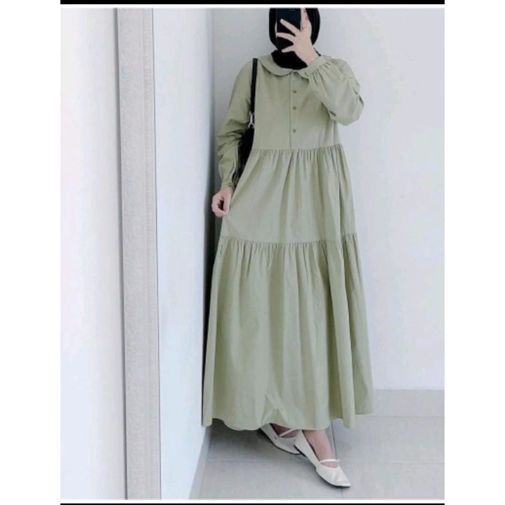 Gamis Abaya Crinkle Putih Tebal Kancing Viral P5O4 Queen Full Midi Terkini Rayon Jumbo Batik Babydol Umroh 2022 Kekinian Anak Terbaru Busui Termurah Polos Mewah Korean Brukat Vintage Oversize Premium Style Hitam Remaja