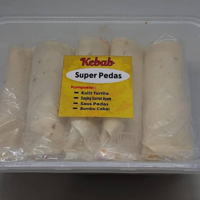 

Kyalah kebab super pedas isi 10