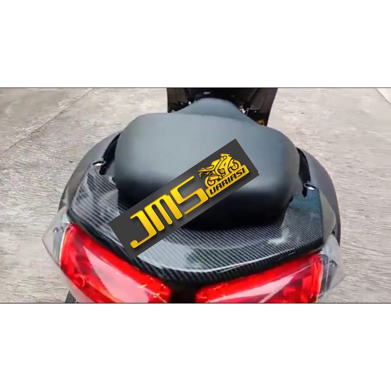 cover tutup carbon ducktail lampu stop belakang carbon nmax new 2020 zoro pnp