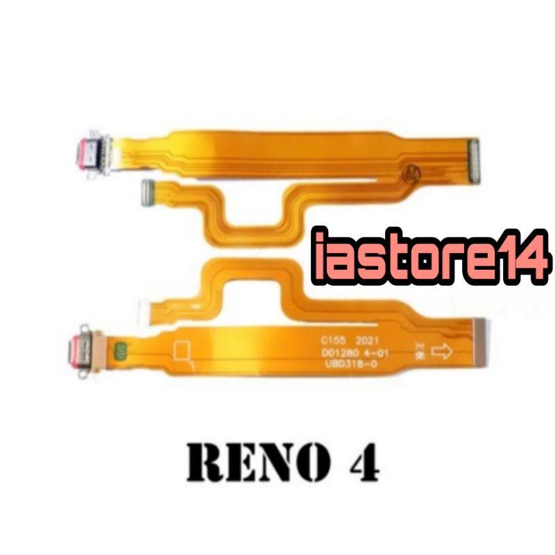 Oppo Reno 4 Flexible Fleksibel FLEXIBEL Connector Cas Konektor Charger CON CAS CHARGER OPPO RENO 4 O
