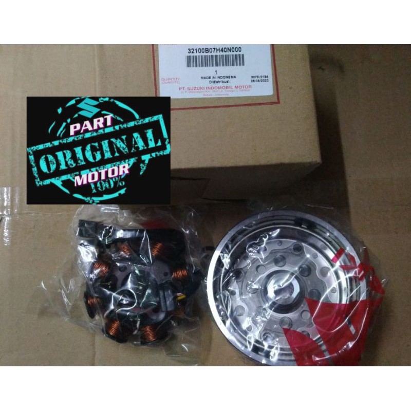 spul magnet smash 110 lama smash new 110 original suzuki