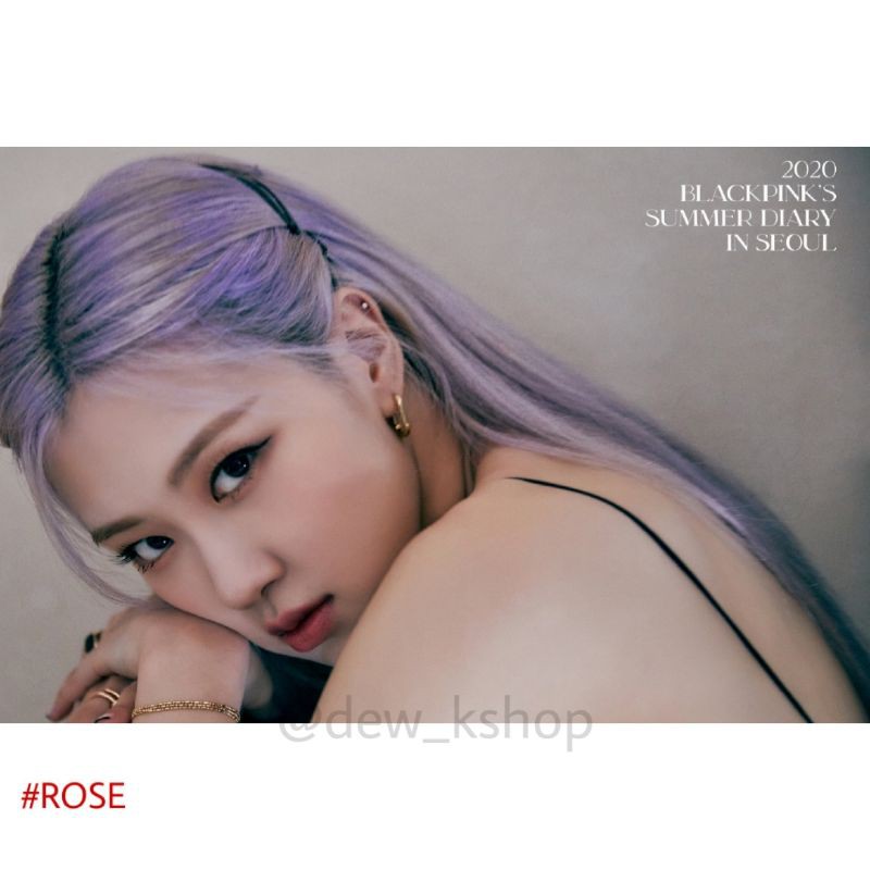POSTER BLACKPINK (ROSE) - 2020 BLACKPINK’S SUMMER DIARY IN SEOUL