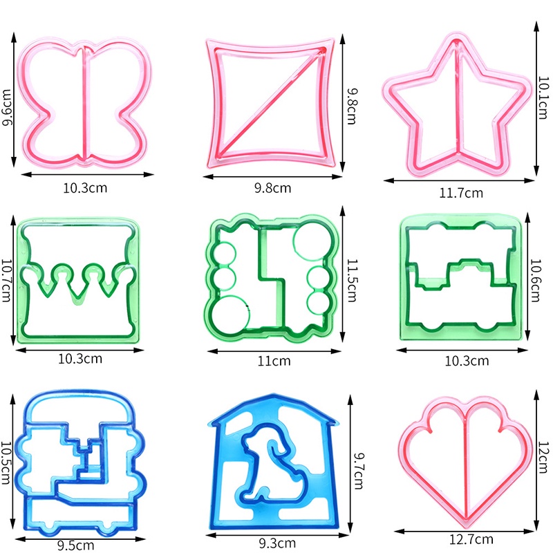 Sunshine Cetakan Pemotong Roti / Biskuit / Sandwich / Makanan DIY