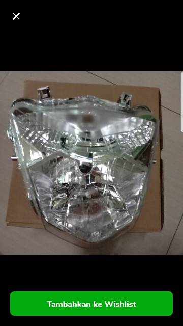 reflektor/ lampu depan beat ESP'16