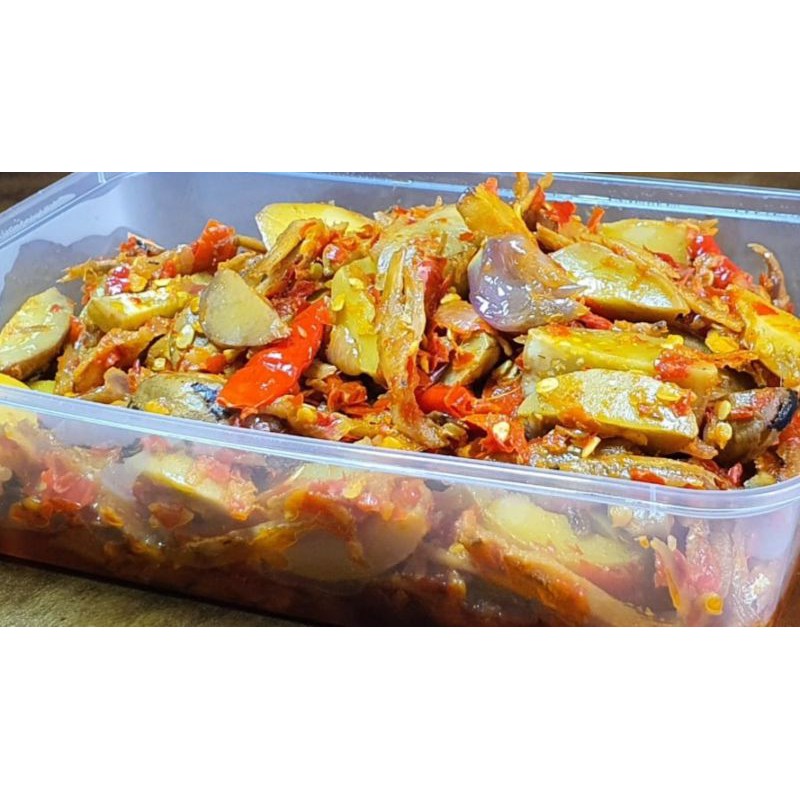 

FROZEN FOOD JENGKOL TERI BALADO 200gr