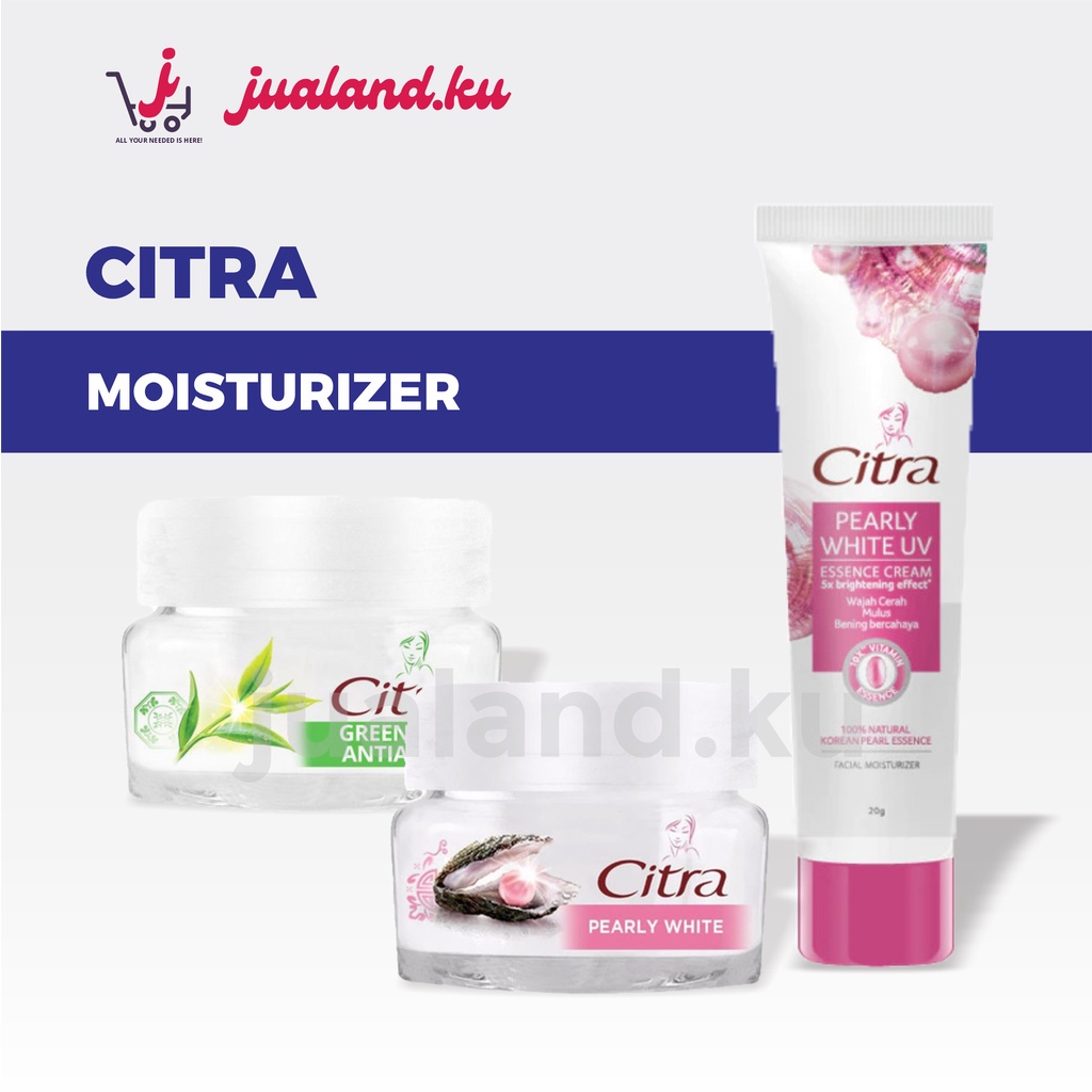 Citra Moisturizer Pearly Glow UV / Greentea