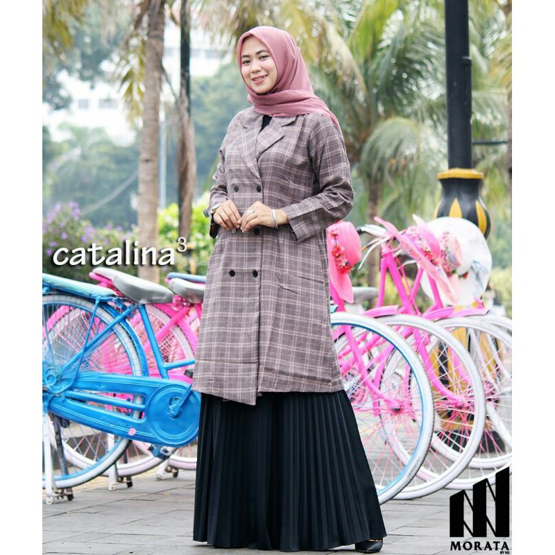 Ready bisa lngsng kirim Setelan Tunik dan Rok CATALINA  by MORATA