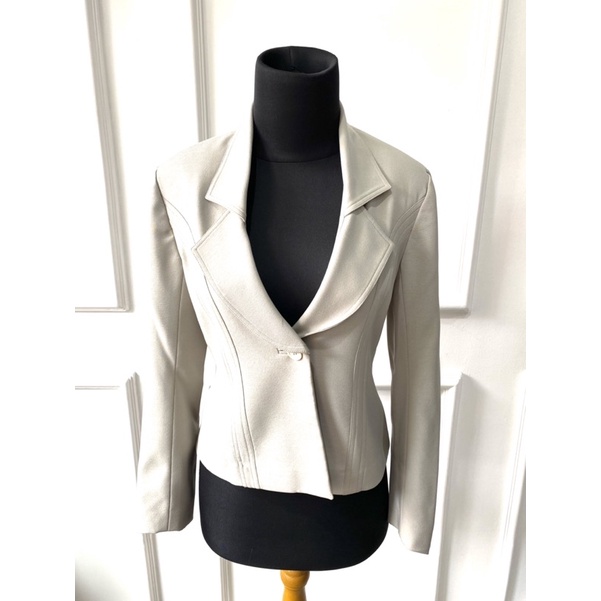 VALINO DONNA GREY BLAZER