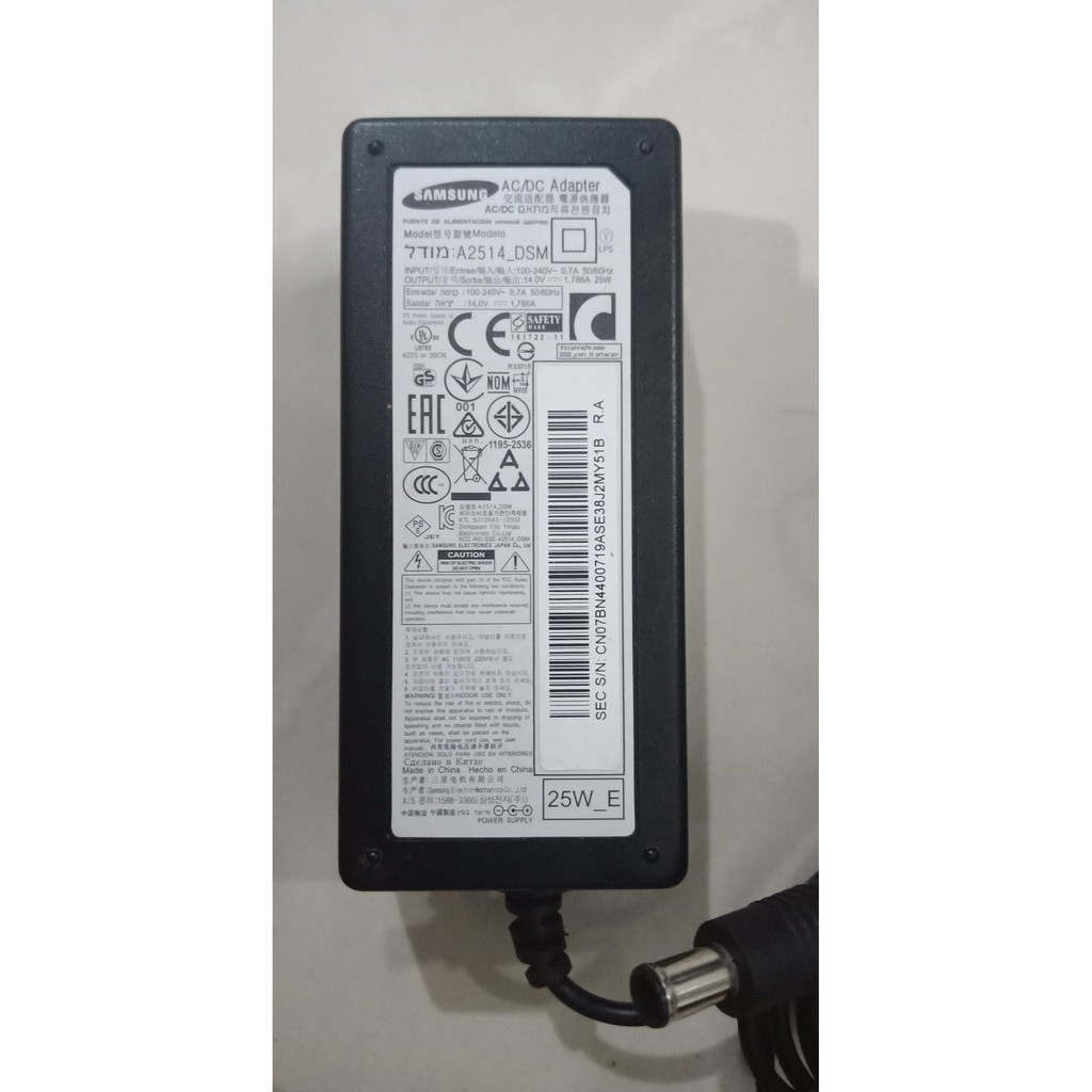Samsung A2514 DSM Adaptor untuk STB dan TV Samsung Firstmedia Original 25Watt