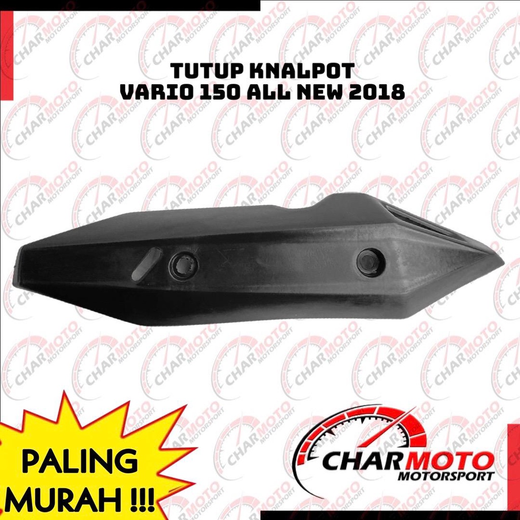 Cover Tutup Knalpot Premium Vario Variasi 110 2017,  125 Tekno, 150 FI , 150 All New 2018, 160 STD, 110 Carbulator Lama PCX 150 PNP - Charmoto