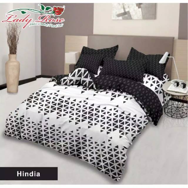 Lady rose-sprei 180x200cm king terbaru Hindia
