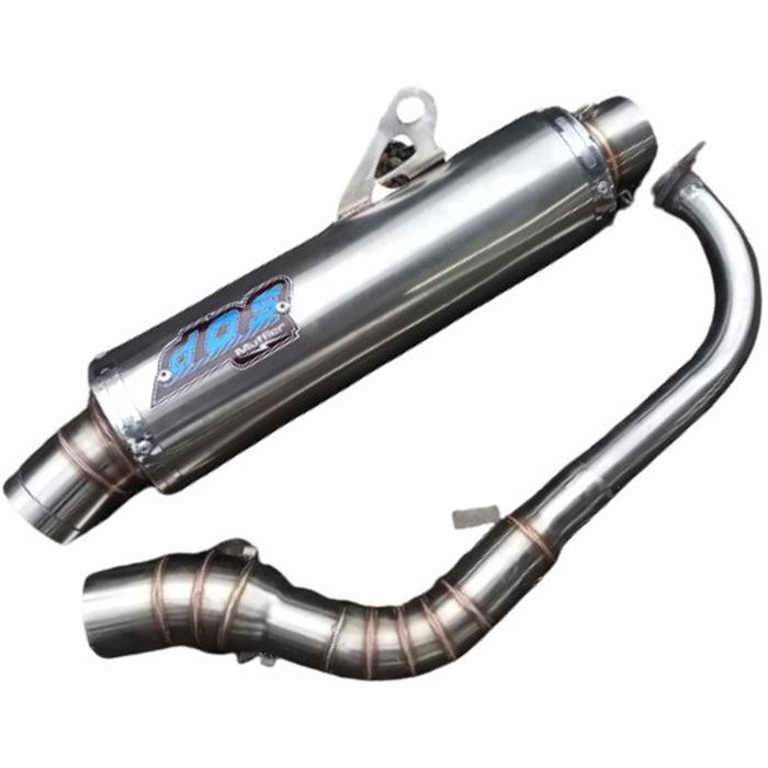 knalpot racing DOS Muffler Nmax Aerox Lexi Mio Beat Vario PCX dll