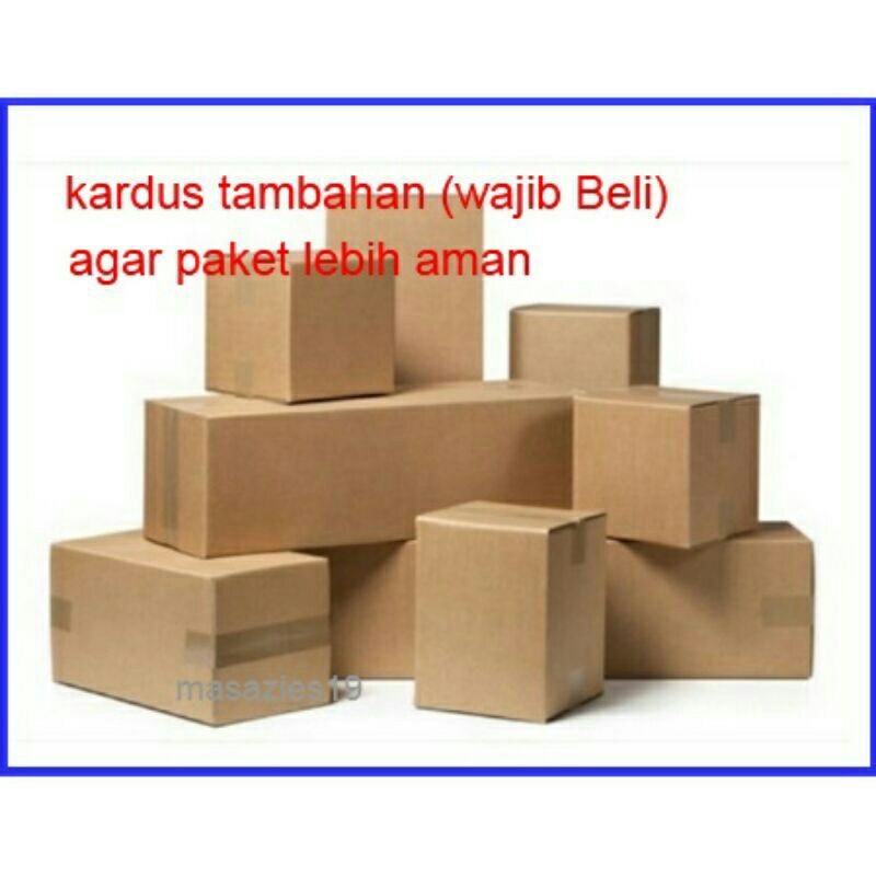 

Paking Kardus tambahan uk Jumbo / Dowble Jumbo