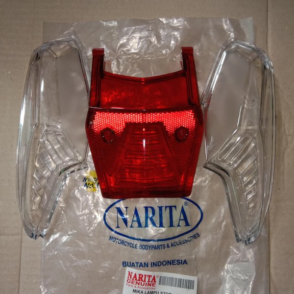 Mika Lampu Stop Belakang Honda Supra X 125 Merah Putih