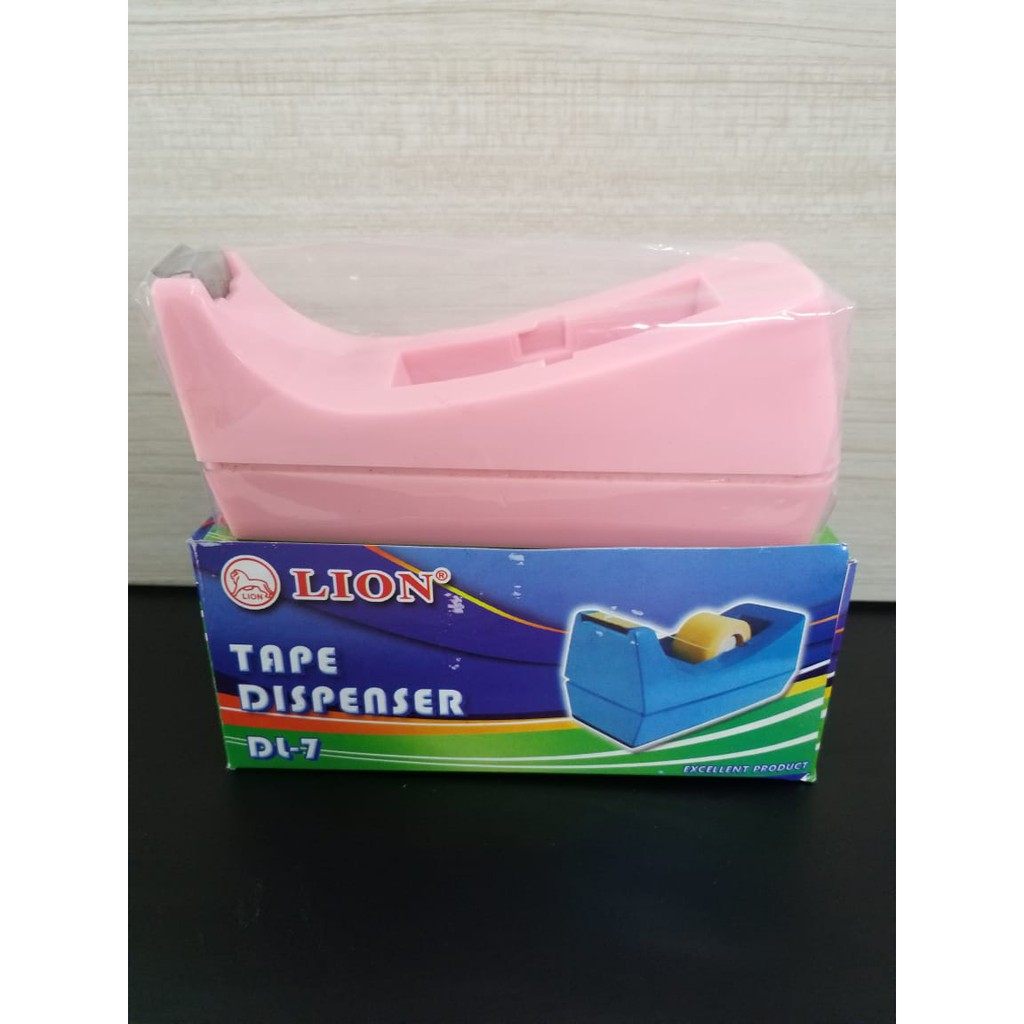 

Dispenser Tape / Tempat Lakban Isolasi Ukuran Kecil LION DL 7 10500007