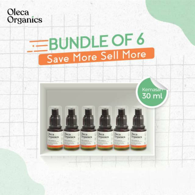 

Oleca Organics Bundling 6 Botol 30ml