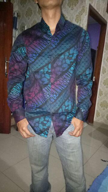 Zebestore Kemeja Batik Songet Gradations