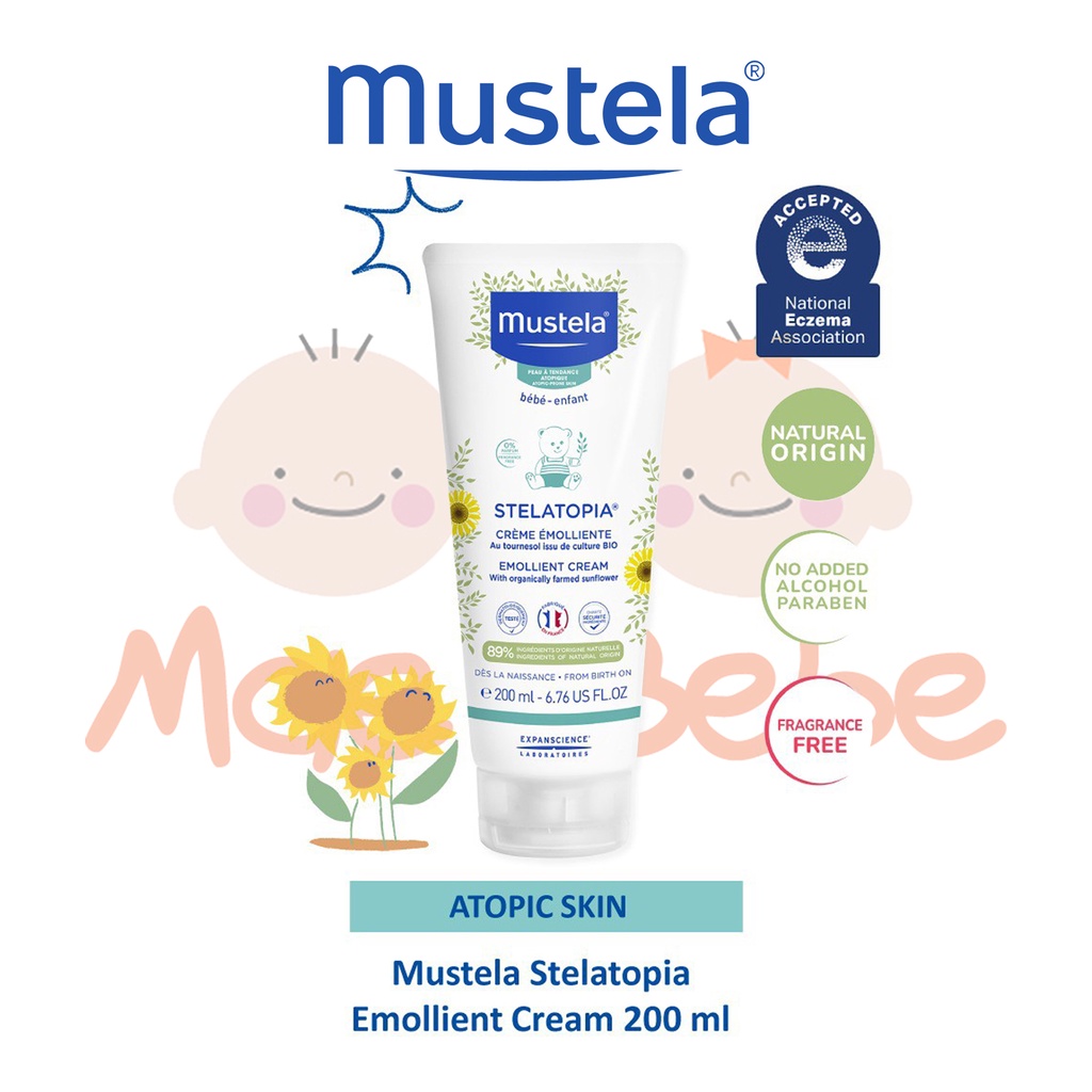 [PROMO] Mustela Stelatopia Emollient Cream 200ml