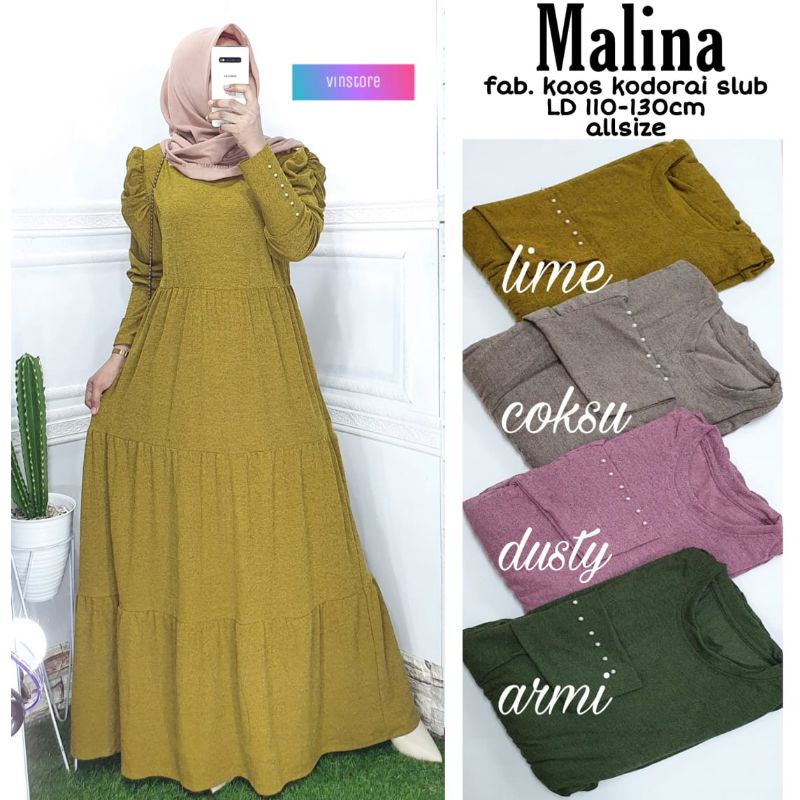 RESTOCK MALINA MAXY DRESS BY VIN STORE