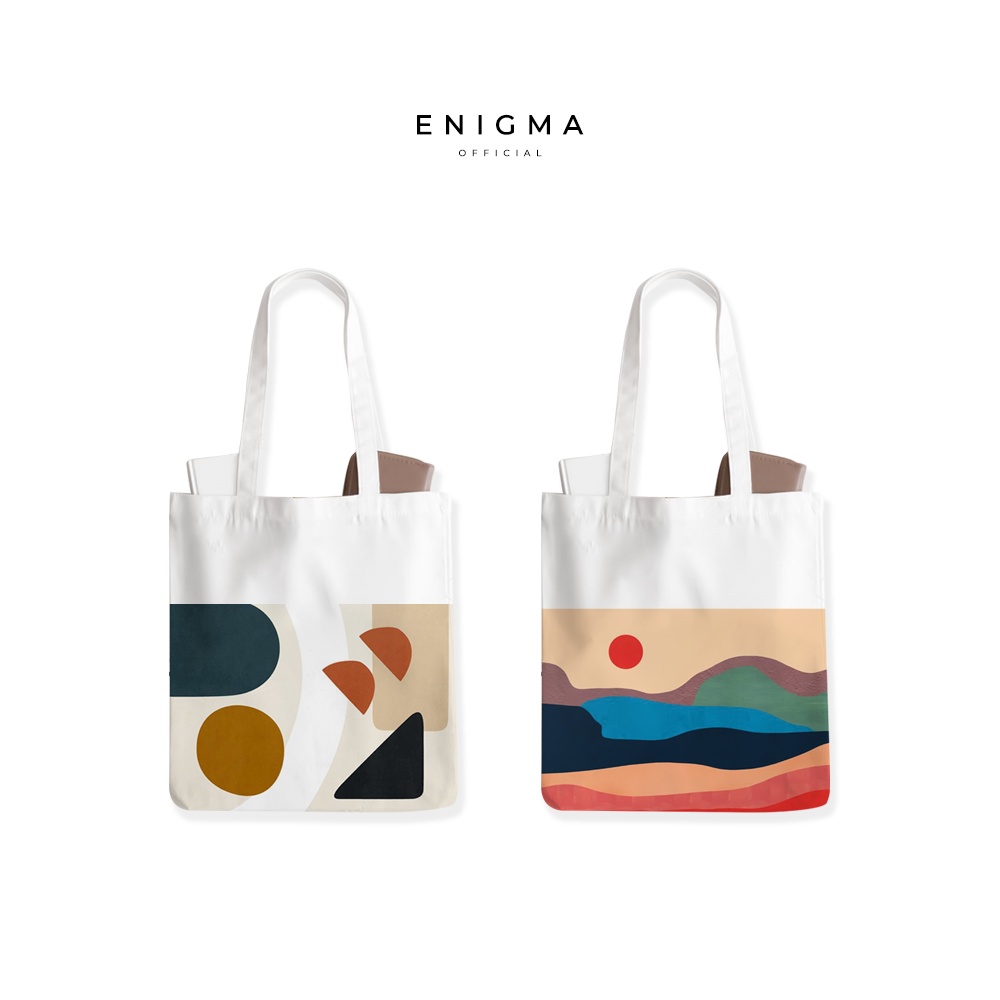 TERBARU TOTEBAG KANVAS AESTHETICS ORIGINAL ENIGMA OFFICIAL TOTEBAG WANITA TAS TOTE BAG