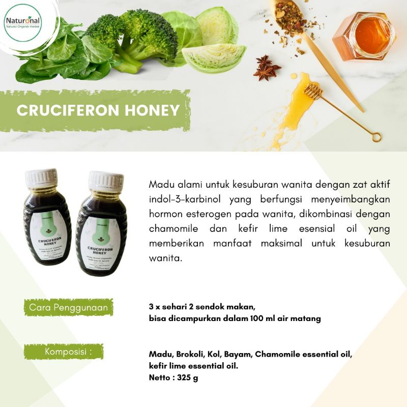 Cruciferon/madu khusus wanita/ stamina wanita/ kesuburan wanita