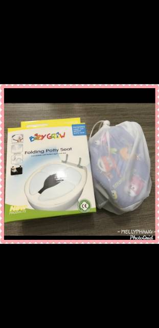 potty traveller portable/ potty seat lipat/ dudukan toilet anak ok  good quality