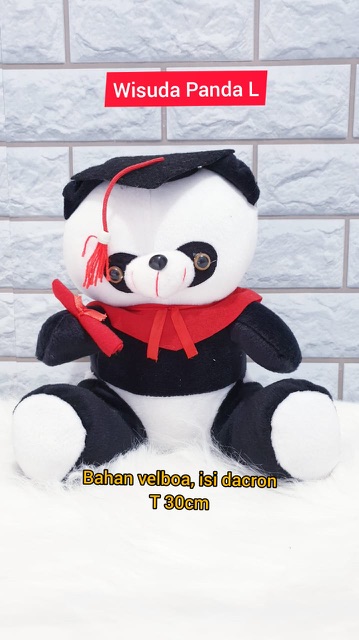 Boneka Wisuda Karakter lucu ( Ukuran L )