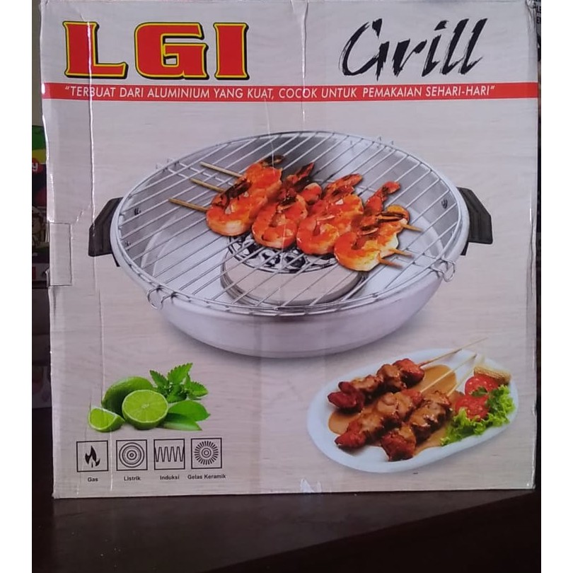 Alat bakar Sosis / Pemanggang Sosis Kompor / Panggangan Kompor Happy Call Grill - TOKO HAF STORE