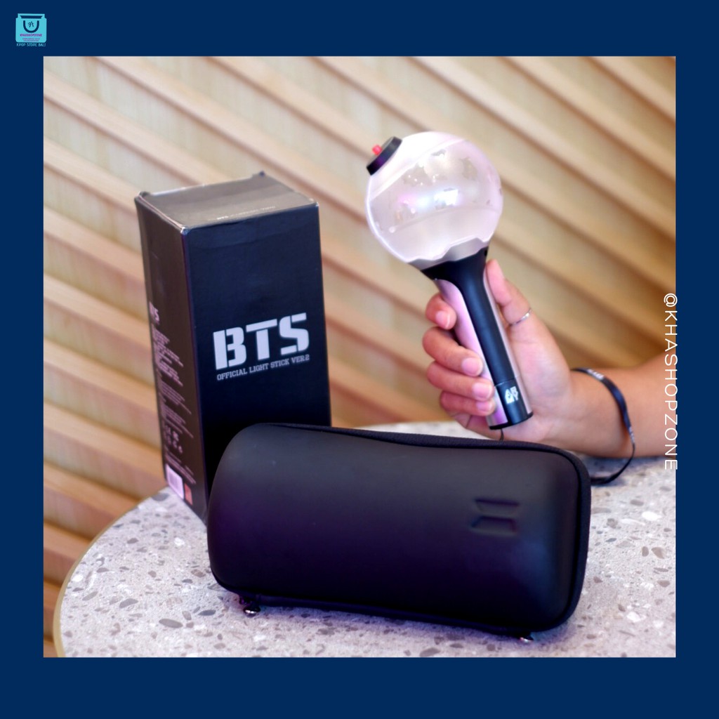 [ Preloved BTS Official ]  Army Bomb ver 2 +  Army Bomb Case