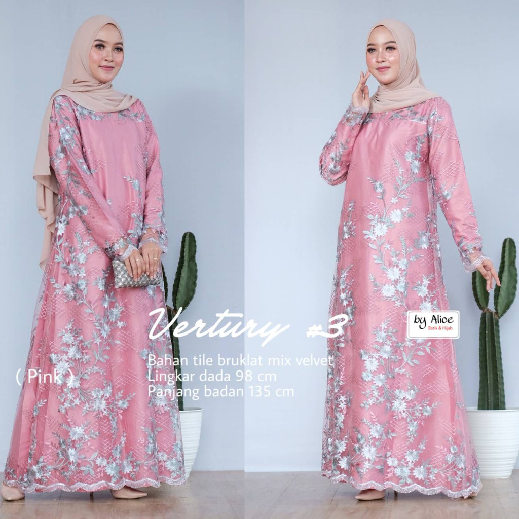gamis renda jumbo
