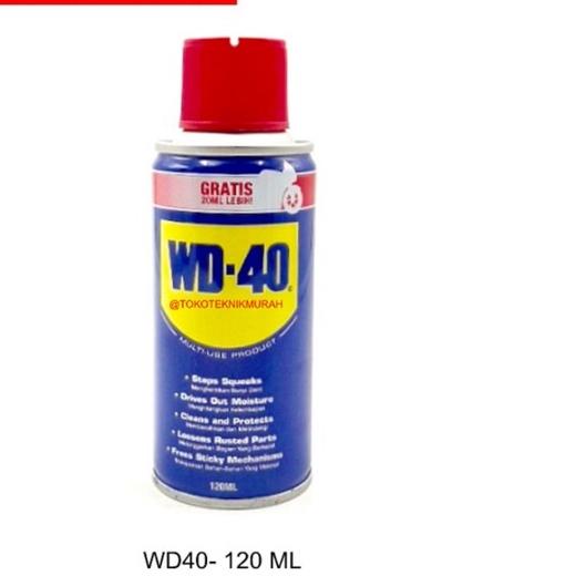➵ WD40 Pelumas Anti Karat 120ml Lubricant WD 40 120 ml WD-40 ♖