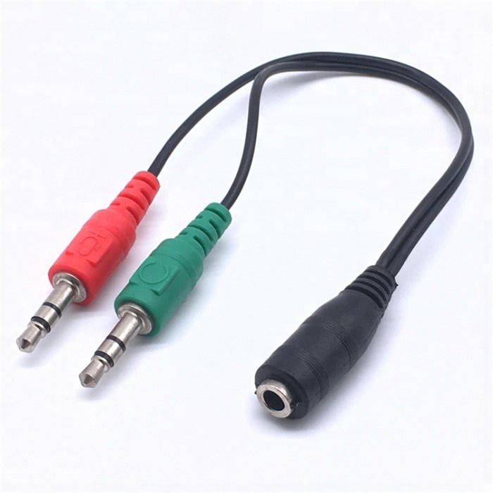 Kabel Audio Splitter jack 3.5mm Aux spliter