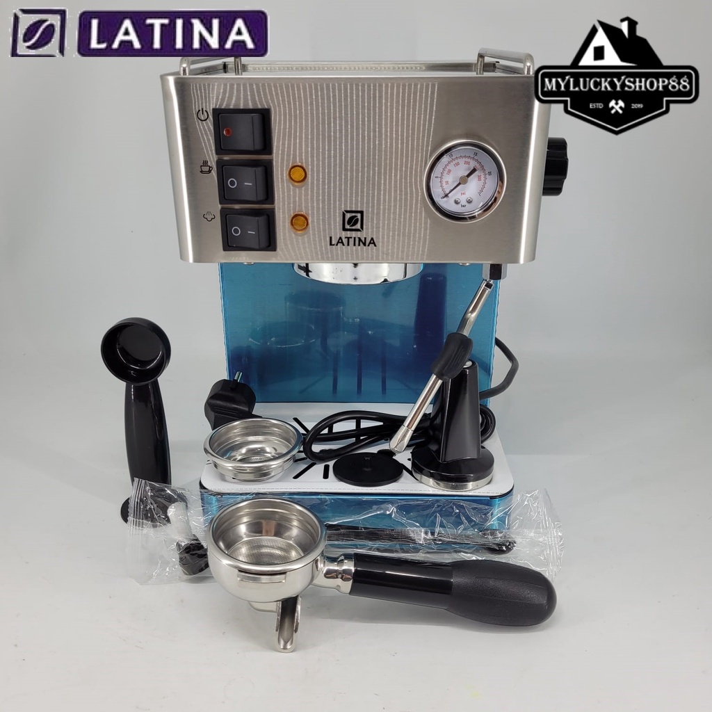 Latina Primo-M Espresso Coffee Machine Manual Switch 58mm Porta Filter