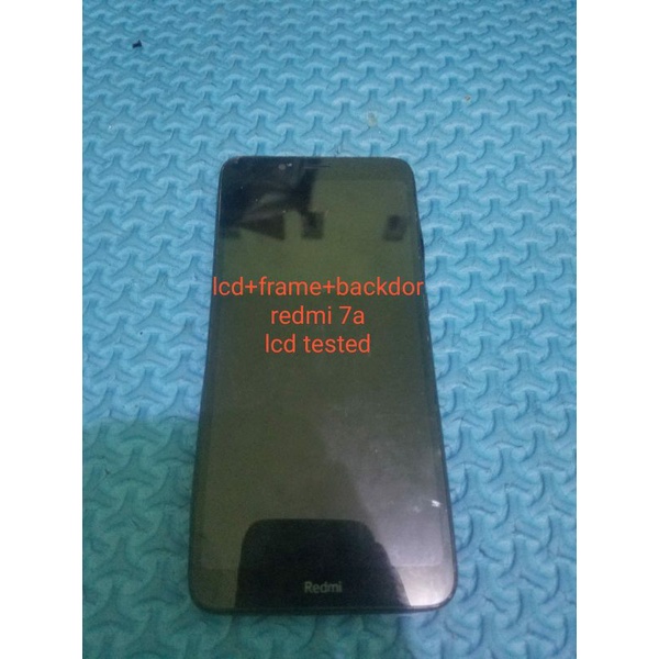 unit redmi 7a tanpa mesin,lcd normal tested